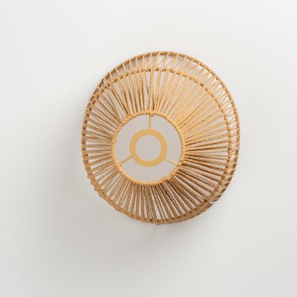 Eglo 781101 - Ersatz-Lampenschirm für Leuchte KERIA, Ø 30 cm, braun