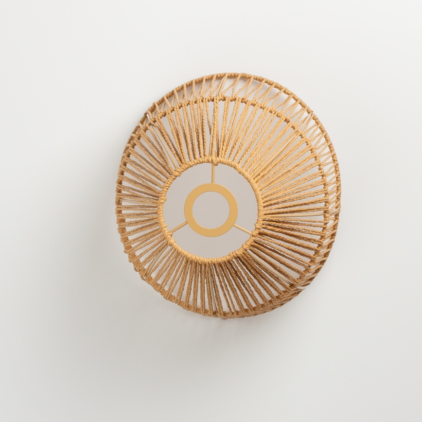 Eglo 781101 - Ersatz-Lampenschirm für Leuchte KERIA, Ø 30 cm, braun