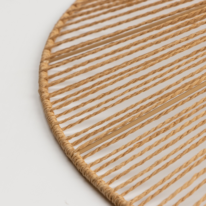 Eglo 781109 - Ersatz-Lampenschirm für die Leuchte KERIA, Ø 90 cm, braun