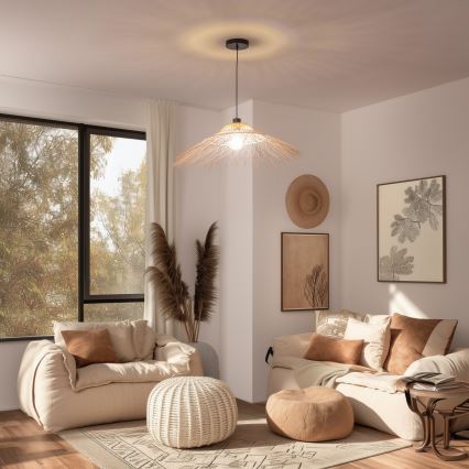 Eglo 781125 - Ersatz-Lampenschirm für Leuchte KERIA, Ø 100 cm, Beige