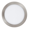 Eglo 78729 - Dimmbare LED-Einbauleuchte FUEVA LED/16,5W/230V matt Chrom