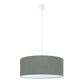 Eglo 79067 - Kronleuchter an Schnur SITIA 3xE27/60W/230V grau