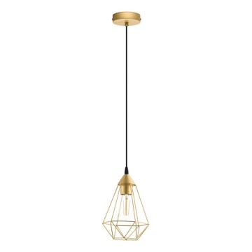 Eglo 79259 - Pendelleuchte BYRON 1xE27/60W/230V Messing
