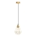 Eglo 79259 - Pendelleuchte BYRON 1xE27/60W/230V Messing