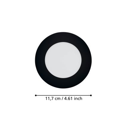 Eglo - Dimmbare LED-Badezimmerleuchte LED/5,4W/230V IP44 ZigBee