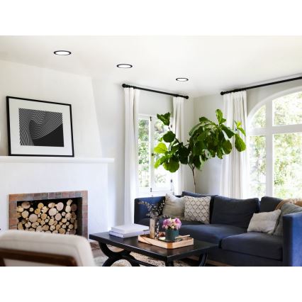 Eglo - LED-dimmbare Bad-Einbauleuchte LED/10,5W/230V 2700-6500K IP44 ZigBee Ø 16,5 cm