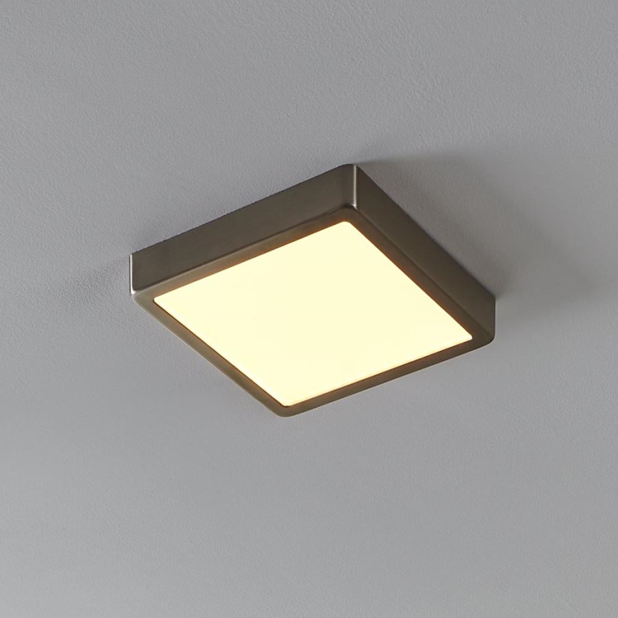 Eglo - LED-dimmbare Badezimmerleuchte, 16,5 W, 230 V, IP44, ZigBee, 21 × 21 cm