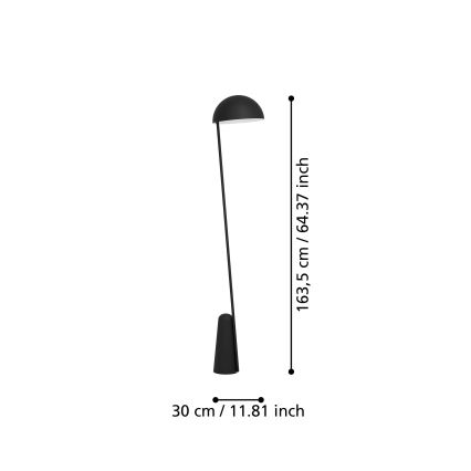 Eglo - Stehlampe 1xE27/40W/230V