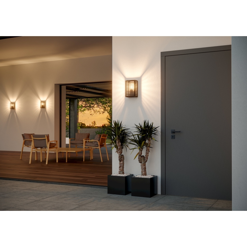 Eglo - Außenwandleuchte 1xE27/60W/230V IP44