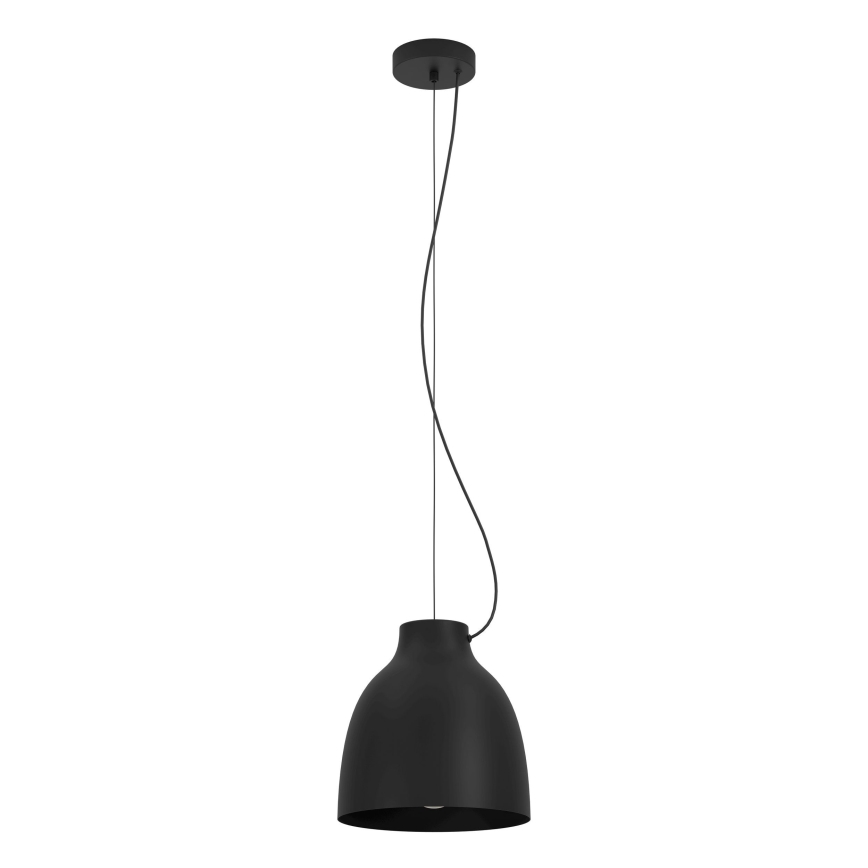 Eglo - Hängeleuchte an Kabel 1xE27/40W/230V schwarz