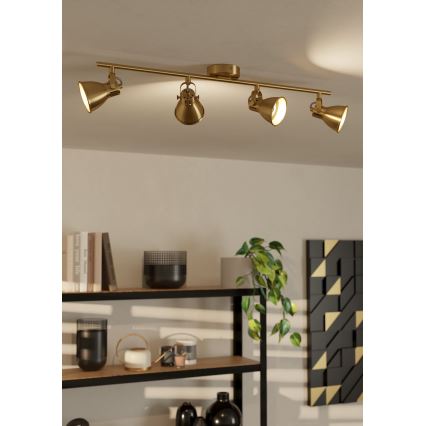 Eglo - LED Einbauleuchte 4xGU10/3W/230V