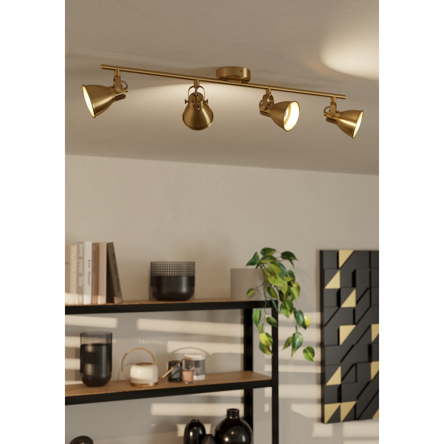 Eglo - LED Einbauleuchte 4xGU10/3W/230V