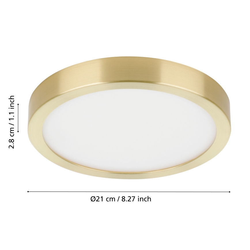 Eglo - LED Deckenleuchte LED/17W/230V Ø 21 cm