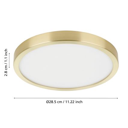 Eglo - LED Deckenleuchte LED/20,5W/230V Ø 28,5 cm
