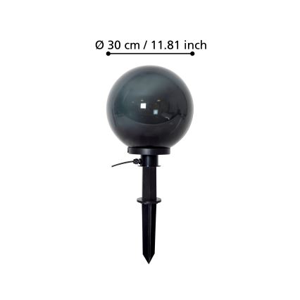 Eglo - Außenleuchte 1xE27/40W/230V Ø 30 cm IP44