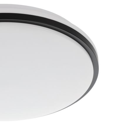 Eglo - LED Badezimmer-Deckenleuchte LED/15,6W/230V IP44 glänzender Chrom