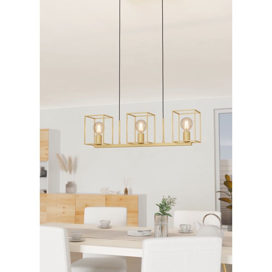 Eglo - Deckenleuchte an Kabel 3xE27/40W/230V