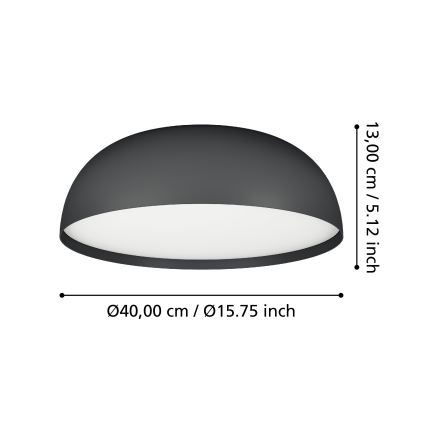 Eglo - LED RGBW dimmbare Deckenleuchte 3xLED/7,5W/230V 2700-6500K Ø 40 cm
