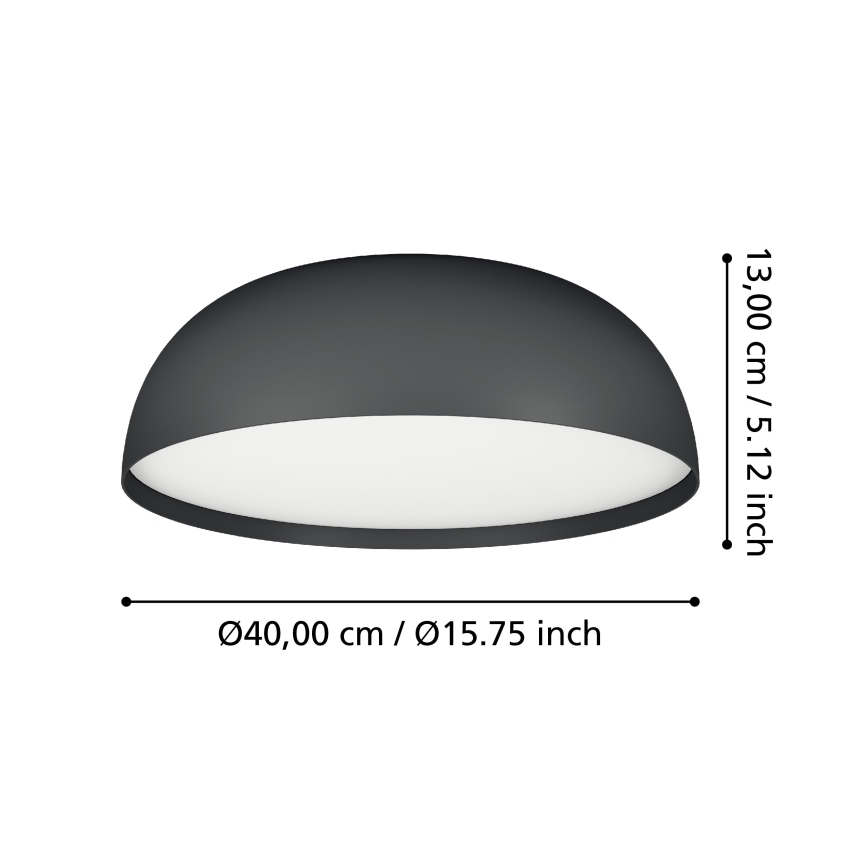 Eglo - LED RGBW dimmbare Deckenleuchte 3xLED/7,5W/230V 2700-6500K Ø 40 cm