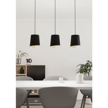 Eglo - Deckenleuchte an Kabel 3xE27/40W/230V