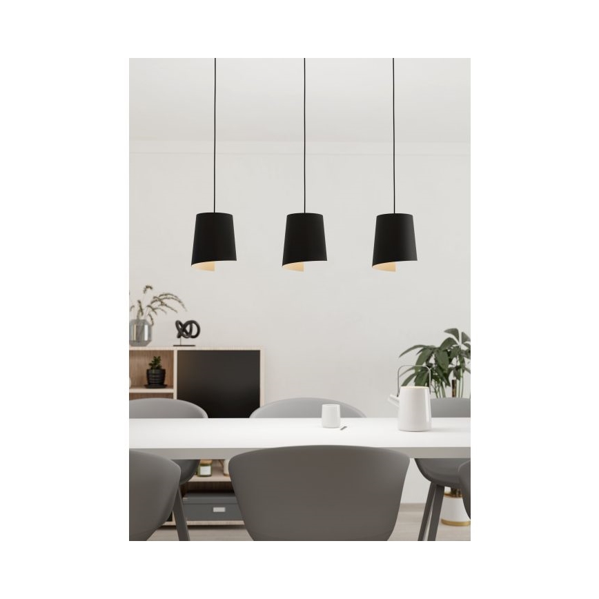 Eglo - Deckenleuchte an Kabel 3xE27/40W/230V