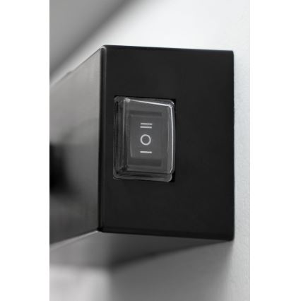 Eglo - LED Badezimmer-Spiegelleuchte LED/5W/230V IP44 Schwarz