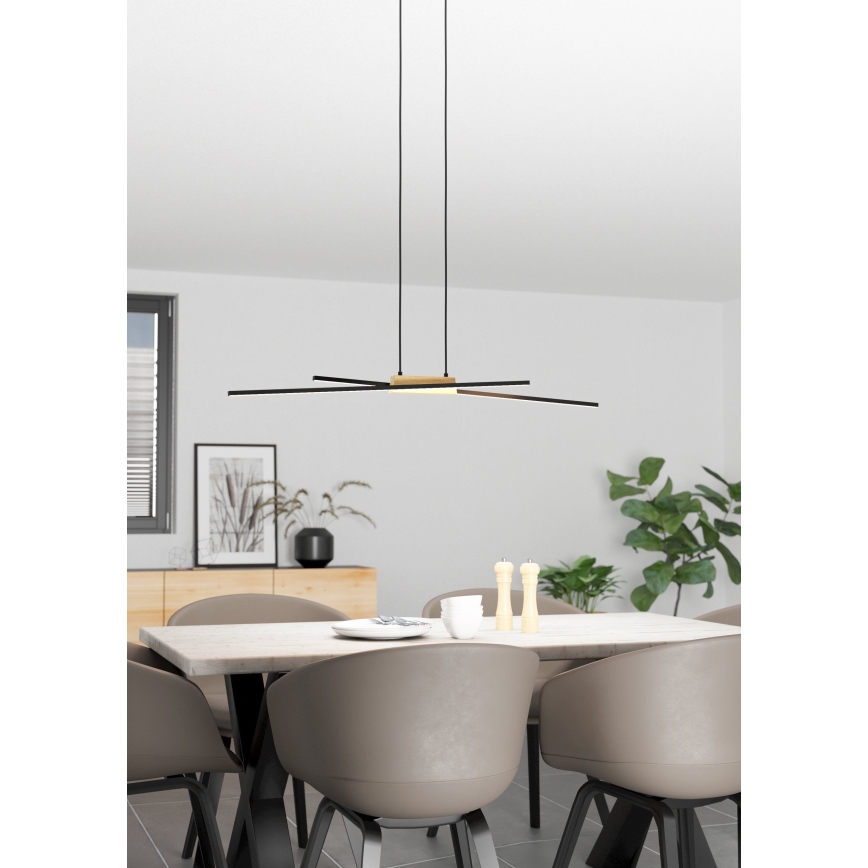 Eglo - LED dimmbare Hängeleuchte an Kabel 2xLED/13W/230V