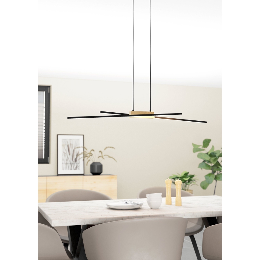 Eglo - LED dimmbare Hängeleuchte an Kabel 2xLED/13W/230V