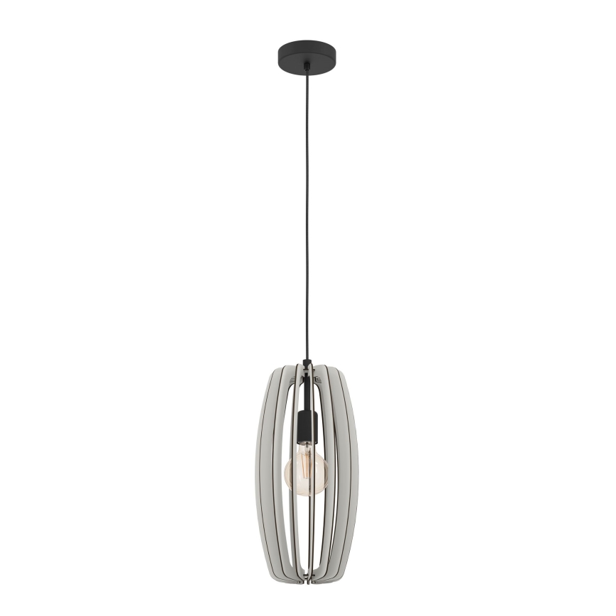 Eglo - Hängeleuchte an Kabel 1xE27/40W/230V cremefarben