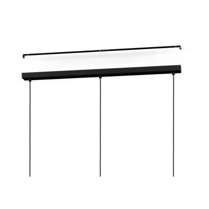 Eglo - Deckenleuchte an Kabel 3xE27/40W/230V schwarz