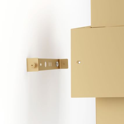 Eglo - Wandleuchte 1xE27/40W/230V gold