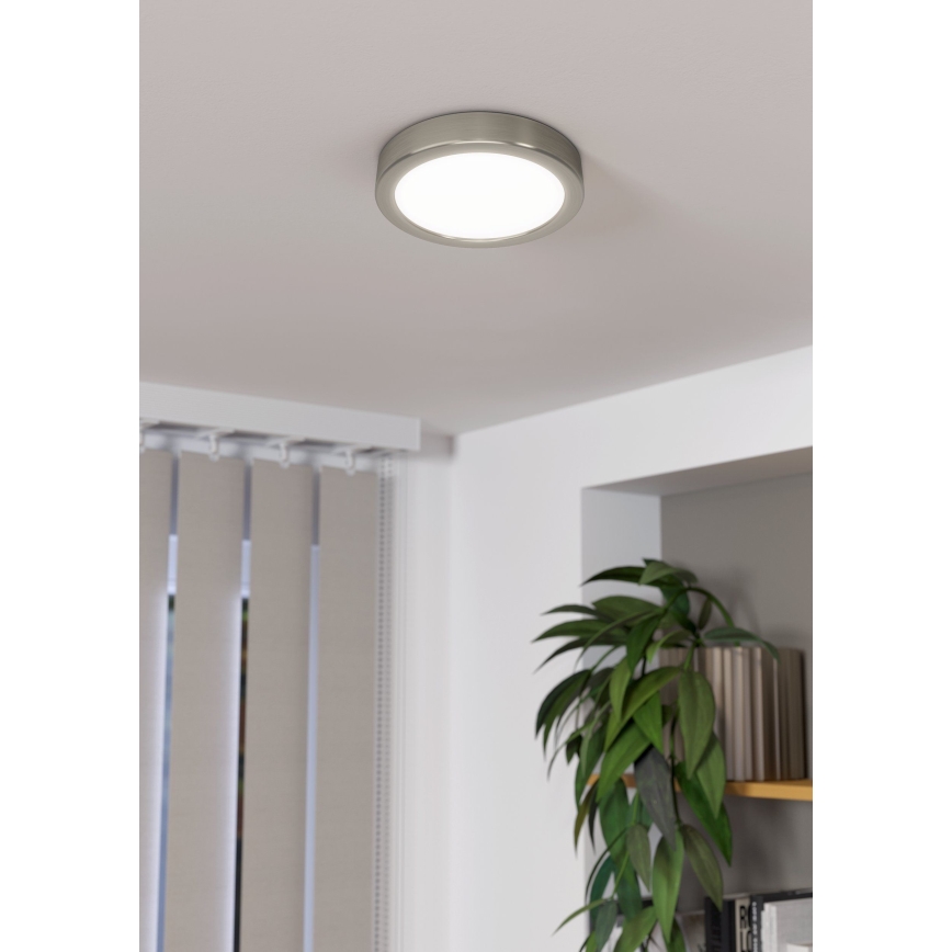 Eglo - LED dimmbare Deckenleuchte LED/11W/230V mattchrom