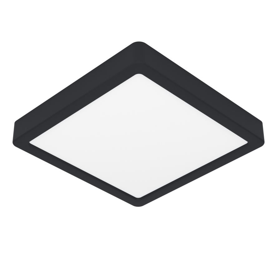 Eglo - LED Badezimmer-Deckenleuchte LED/17W/230V IP44 schwarz