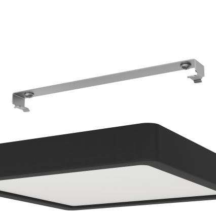 Eglo - LED Badezimmer-Deckenleuchte LED/17W/230V IP44 schwarz