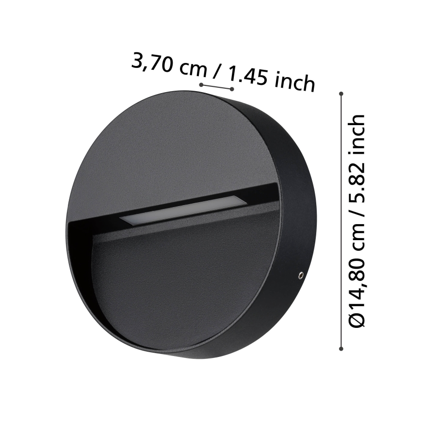 Eglo - LED Außenwandleuchte LED/4,8W/230V IP65