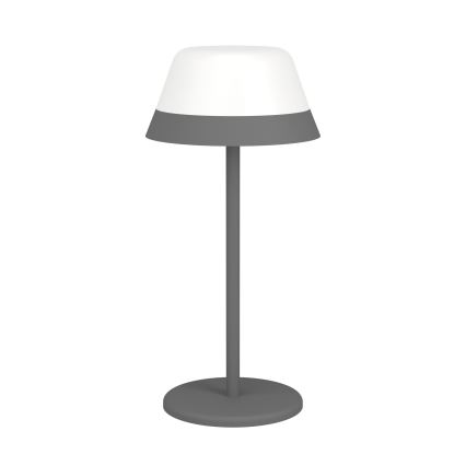 Eglo - LED RGBW dimmbare Touch-Außenleuchte 2in1 LED/1,5W/5V 2600 mAh IP54 grau