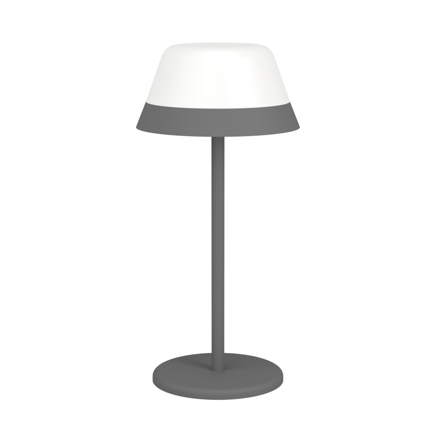 Eglo - LED RGBW dimmbare Touch-Außenleuchte 2in1 LED/1,5W/5V 2600 mAh IP54 grau