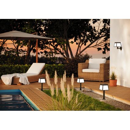 Eglo - LED Solarlampe mit Sensor LED/7,5W/3,7V 56cm 2200 mAh IP44