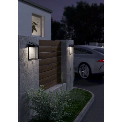 Eglo - LED-Solarwandleuchte mit Sensor LED/6,5W/3,7V 1800 mAh IP44