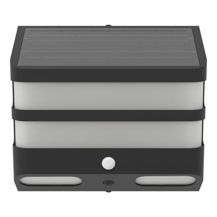 Eglo - LED-Solarwandleuchte mit Sensor LED/6,5W/3,7V 1800 mAh IP44