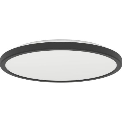 Eglo - LED Badezimmer-Deckenleuchte LED/13,9W/230V 2700/4000/6500K Ø 30 cm IP44 schwarz