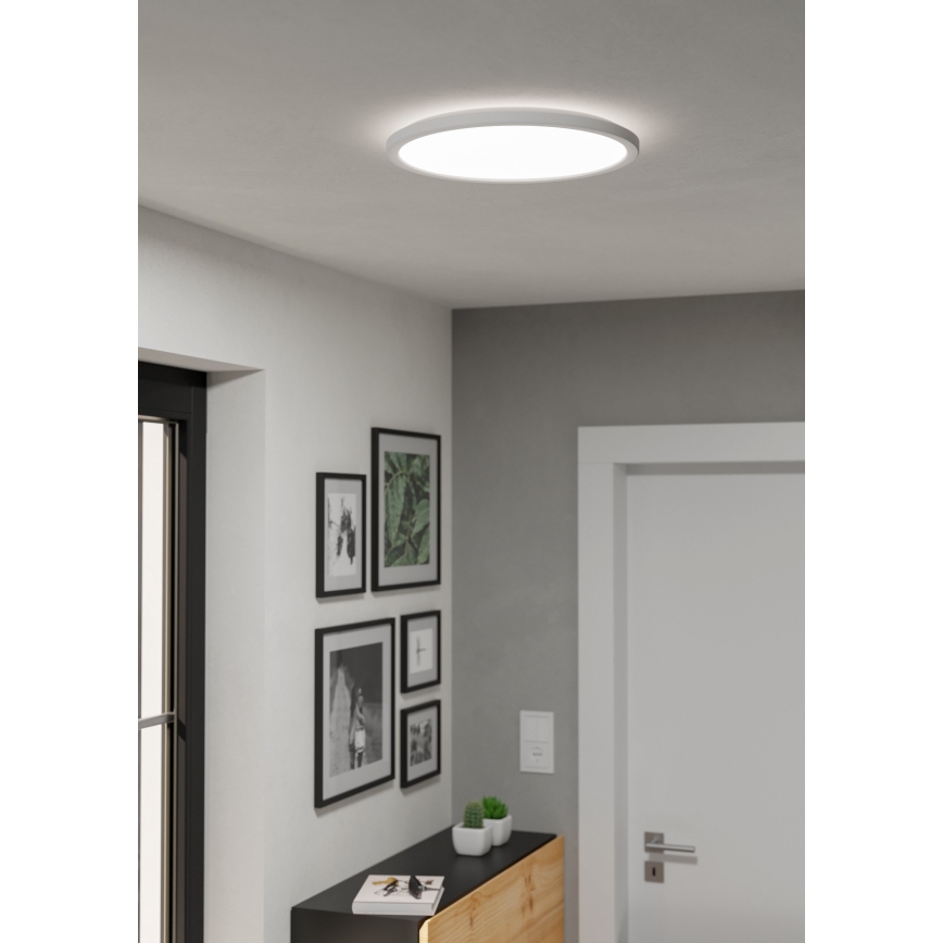 Eglo - LED Badezimmer-Deckenleuchte LED/18,5W/230V 2700/4000/6500K Ø 38,9 cm IP44 Weiß