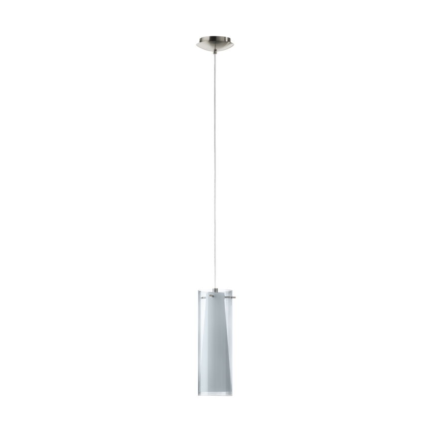 Eglo - Hängekronleuchter 1 x E27/60W rauchgrau