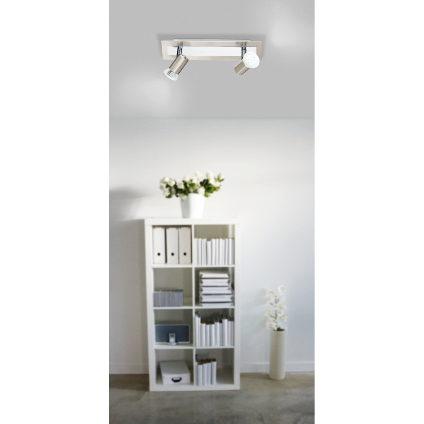 EGLO - Wand- und Deckenleuchte 2xGU10/LED/3W