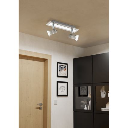 EGLO - Wand- und Deckenleuchte 2xGU10/LED/3W