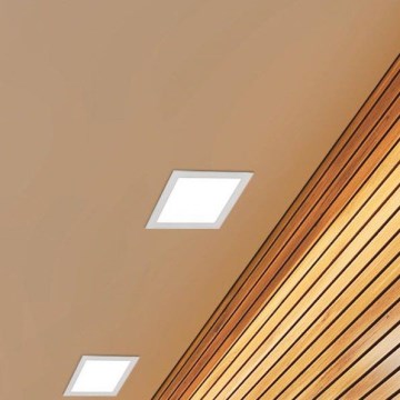 Eglo 94061 - LED Einbauleuchte FUEVA 1 LED/10,95W/230V 17x17 cm