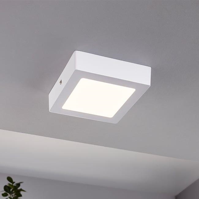 Eglo 94078 - LED-Deckenleuchte FUEVA 1 LED/16,44W/230V 22,5x22,5 cm