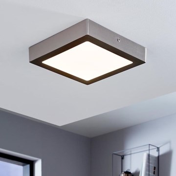 Eglo 94526 - LED-Deckenleuchte FUEVA 1 LED/16,5W/230V 22,5x22,5 cm