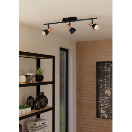 Eglo - LED-Spotleuchte 3xGU10/3,3W/230V