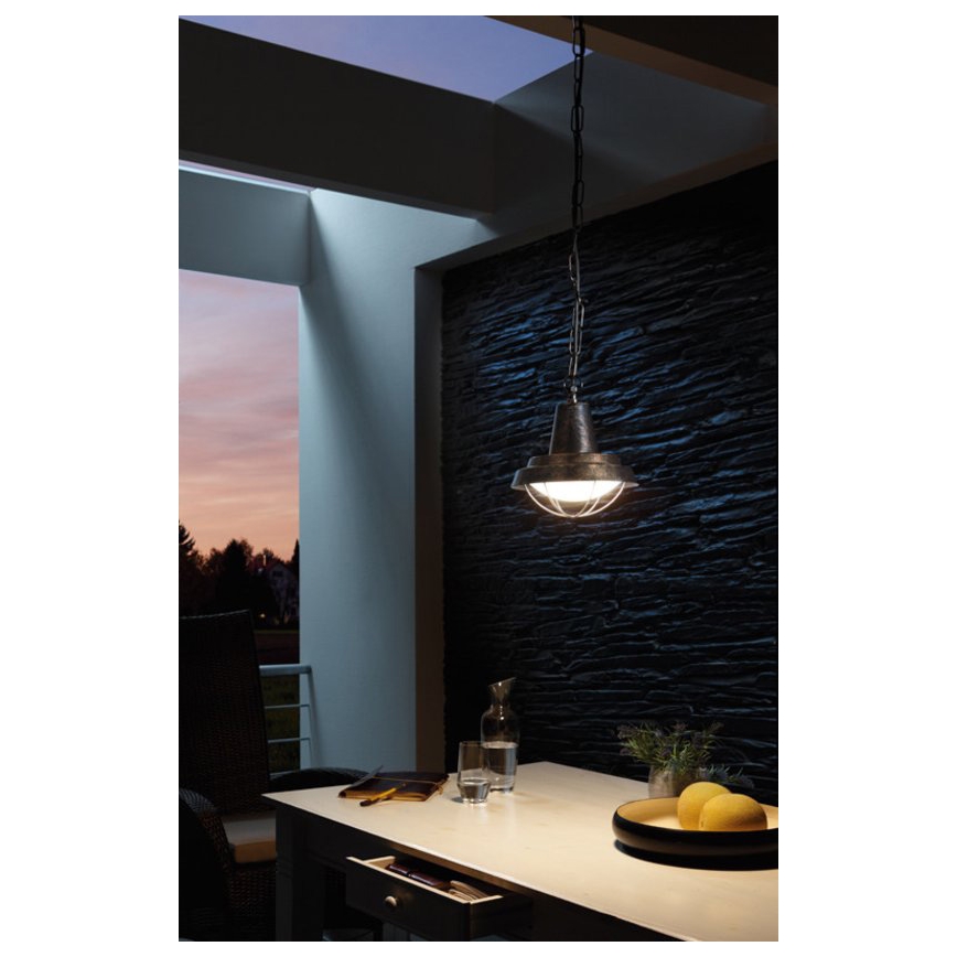 Eglo 94837 - Außenleuchte COLINDRES 1xE27/60W/230V